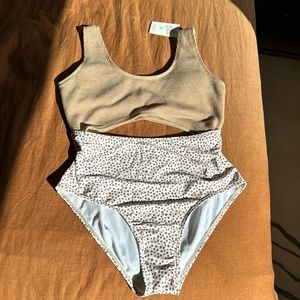 Women’s Qardeissy One-Piece Swimsuit Size Large